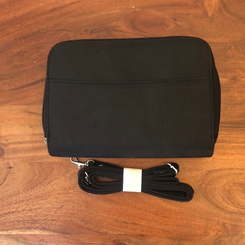 VINTAGE NEW SMALL CROSSBODY PURSE WITH AGENDA BOOK